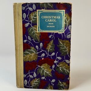 A Christmas Carol – Charles Dickens | Vintage Grosset & Dunlap Hardcover